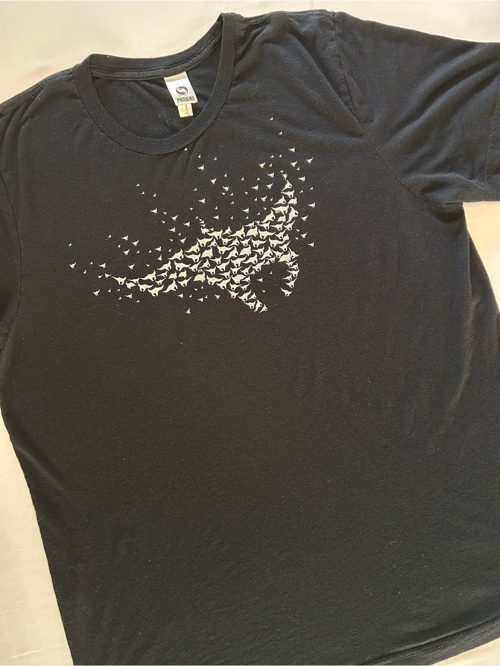 Prawno Kona Honu Divers Shark Graphic T-Shirt Black XL Hawaii